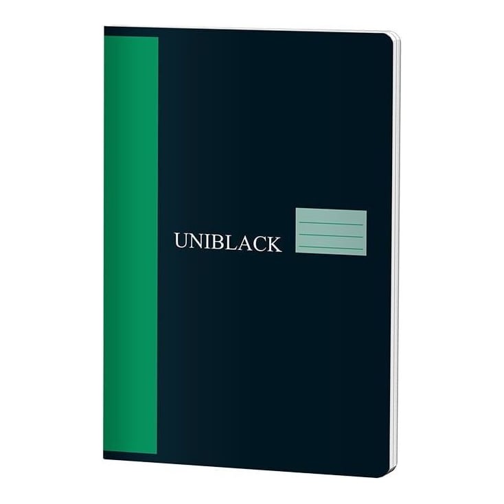 Caiet A4 60 File Dictando Coperta Verde Uniblack Pigna