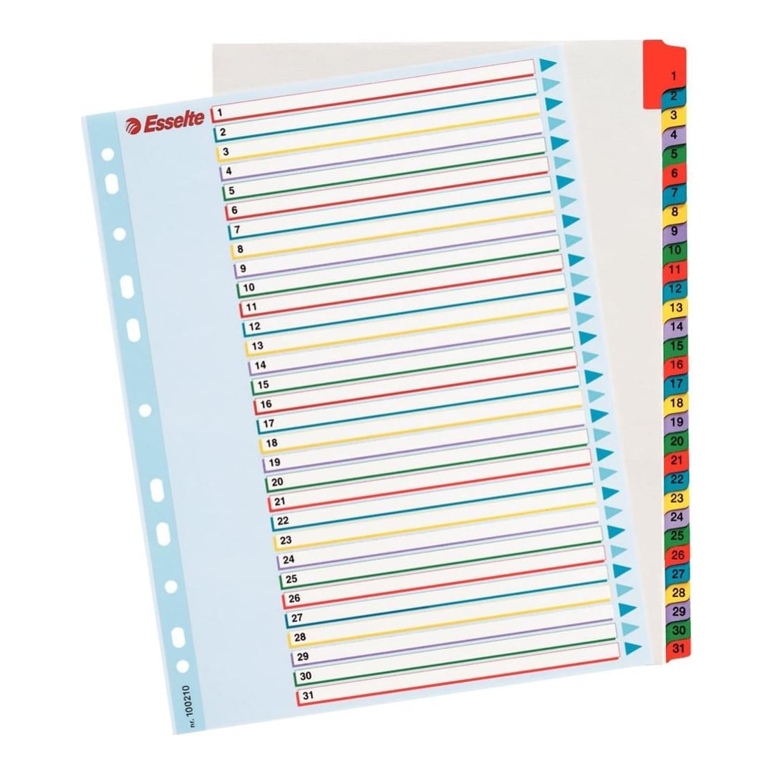 Separatoare Index Plastic 1-31 Reinscriptibil Esselte