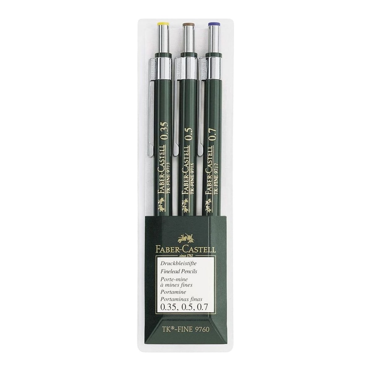 Set 3 Creioane Mecanice Tk-fine Faber-castell