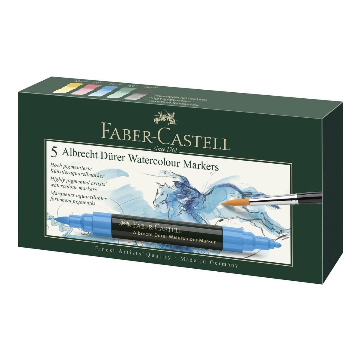 Set 5 Markere Solubile A.durer Faber-castell