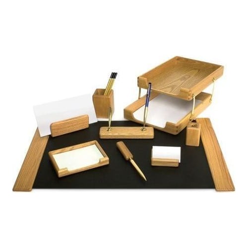 Forpus Set De Birou Din Lemn 10 Piese
