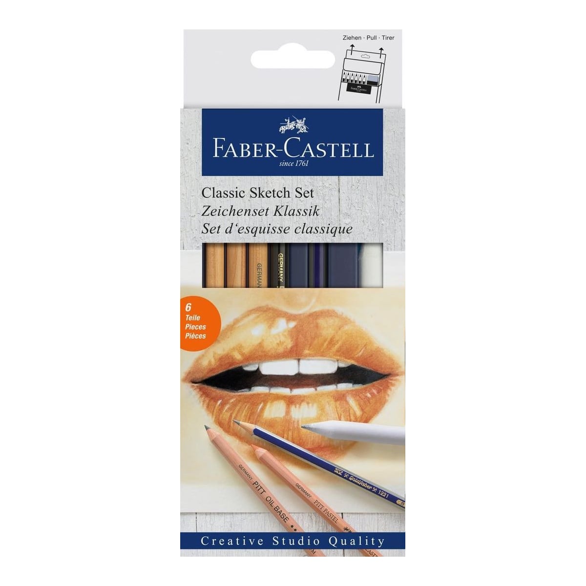 Set Desen 6 Buc Pentru Schite Faber-castell