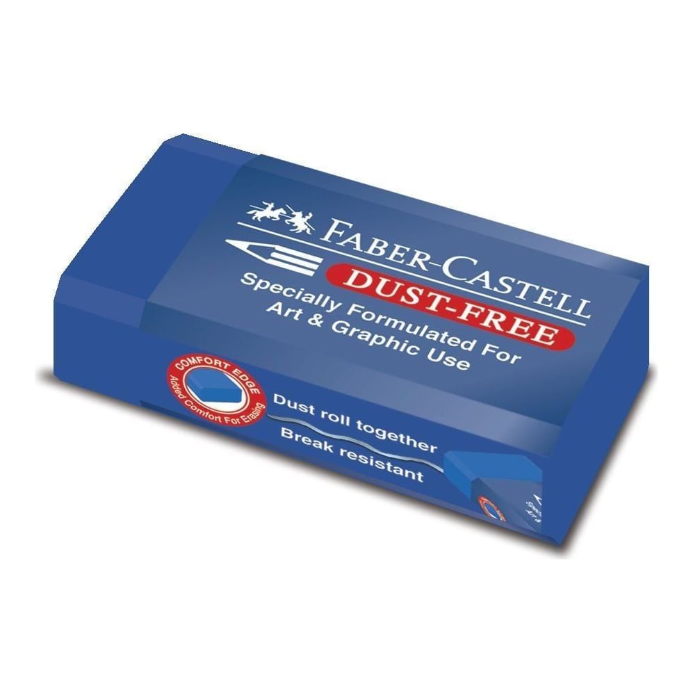 Radiera Creion Dust Free Albastra Art&graphic 24 Faber-castell