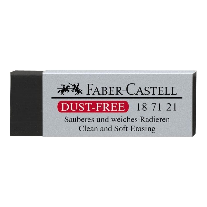 Radiera Creion Dust-free Neagra 20 Faber-castell