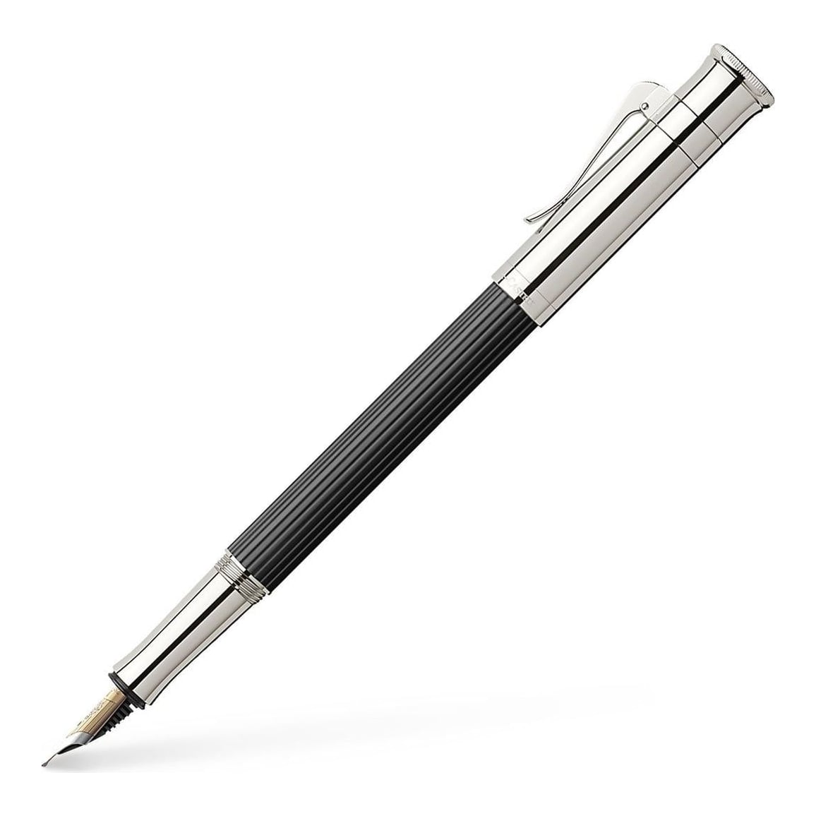 Stilou Classic Lemn Ebony Negru F Graf Von Faber-castell
