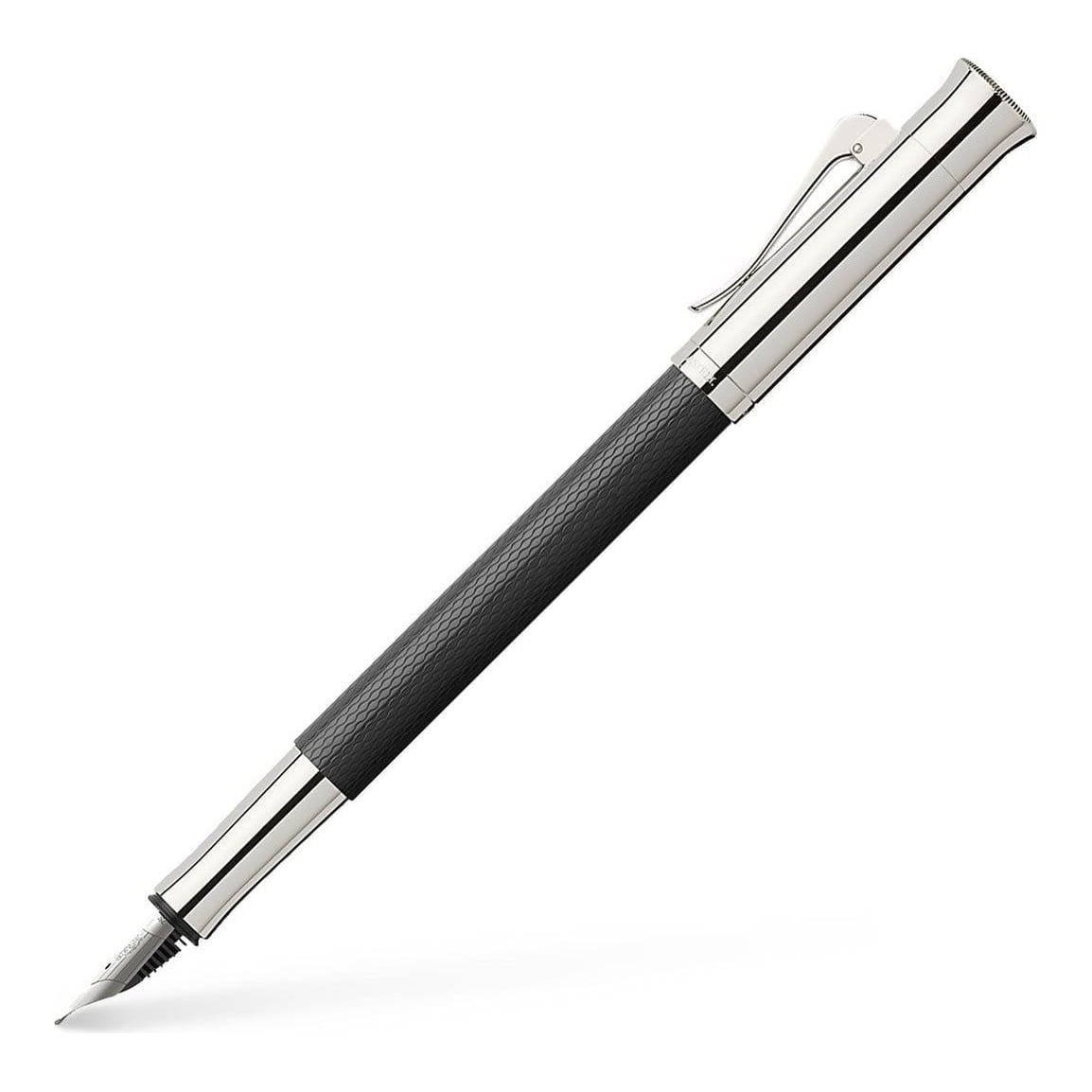 Stilou Guilloche Negru M Graf Von Faber-castell