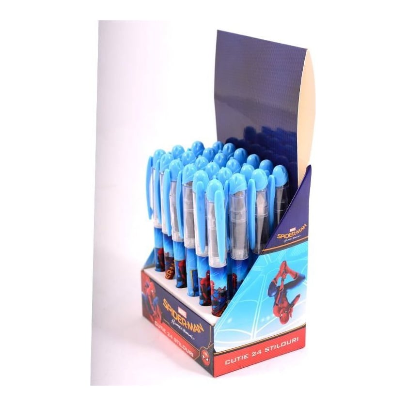 Stilou Spiderman 24/Set Pigna