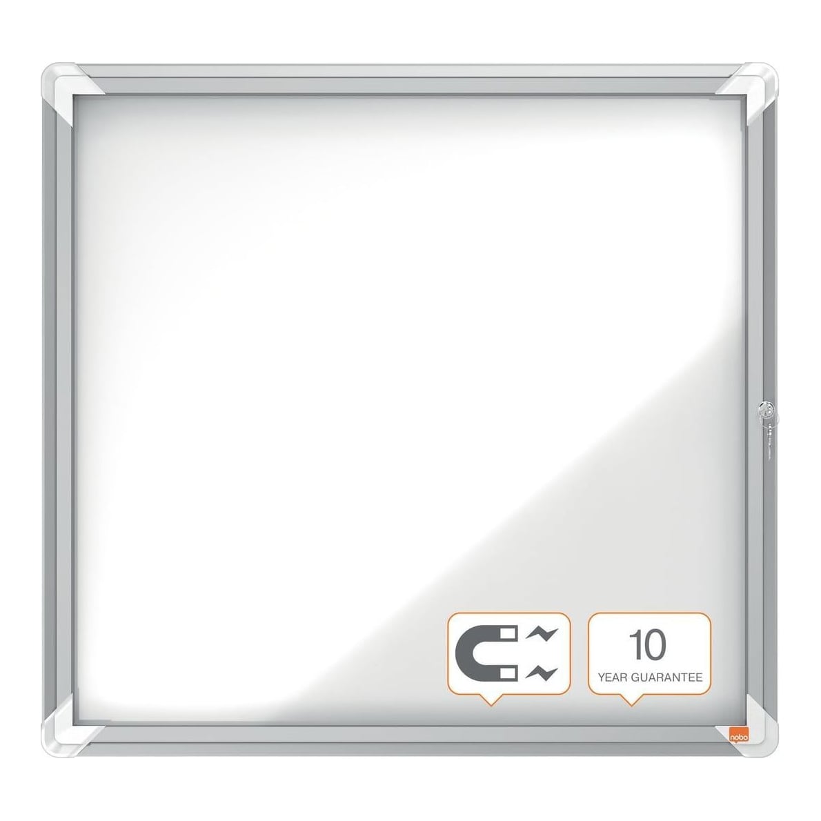 Avizier Magnetic 6*A4 Carcasa Pt Interior Metalica Nobo