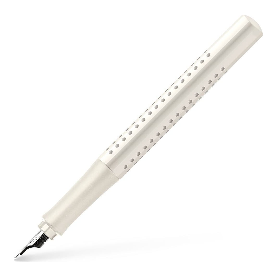 Stilou Grip 2010 Alb Cocos F Faber-castell