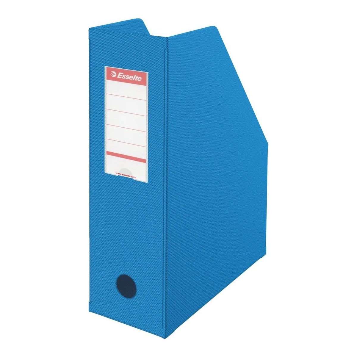 Suport Documente Plastic Albastru 10CM Pliabil Esselte