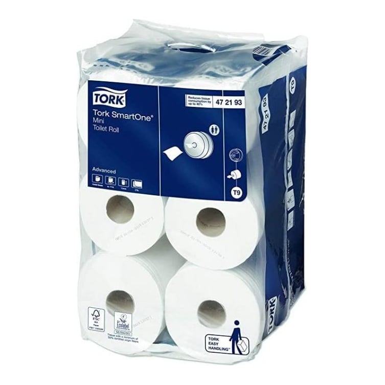 Hartie Igienica Smartone Mini Jumbo Alba 2STR 111.6M 12/Set Tork