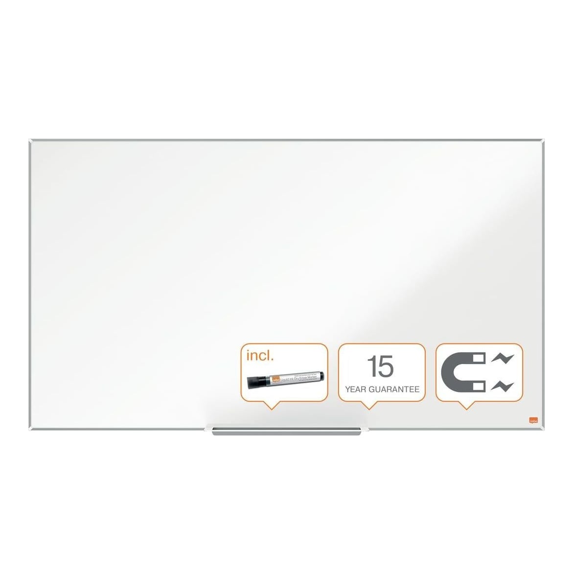 Whiteboard Magnetic Otel Lacuit Widescreen 55" Impression Pro Nobo