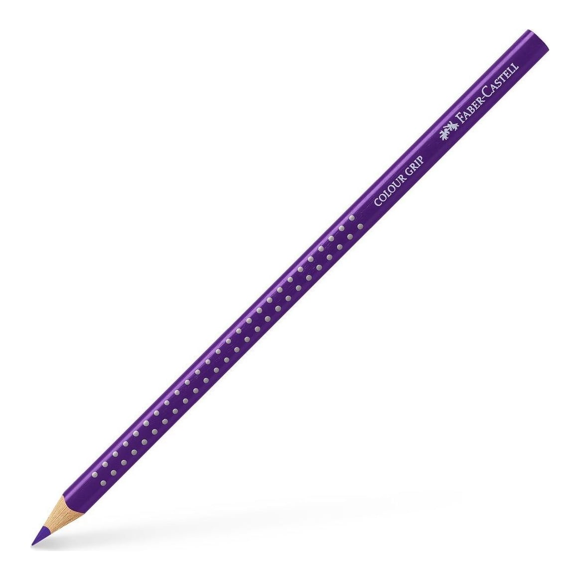 Creion Colorat Grip Violet Purpuriu Faber-castell