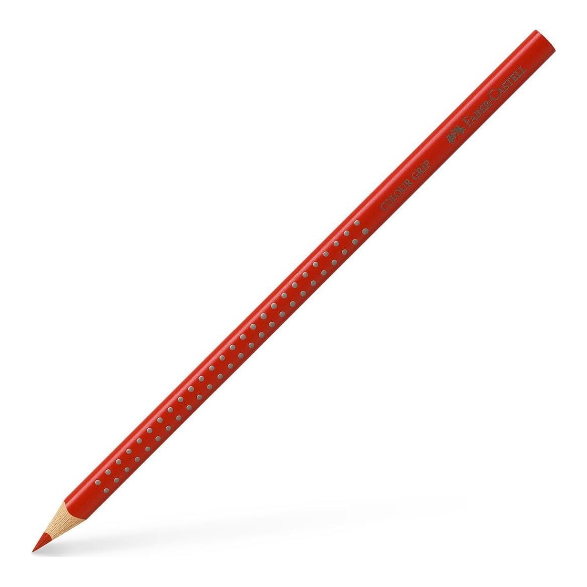 Creion Colorat Grip Rosu Scarlet Faber-castell