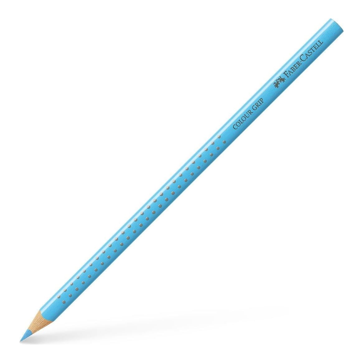 Creion Colorat Grip Albastru Indian Faber-castell