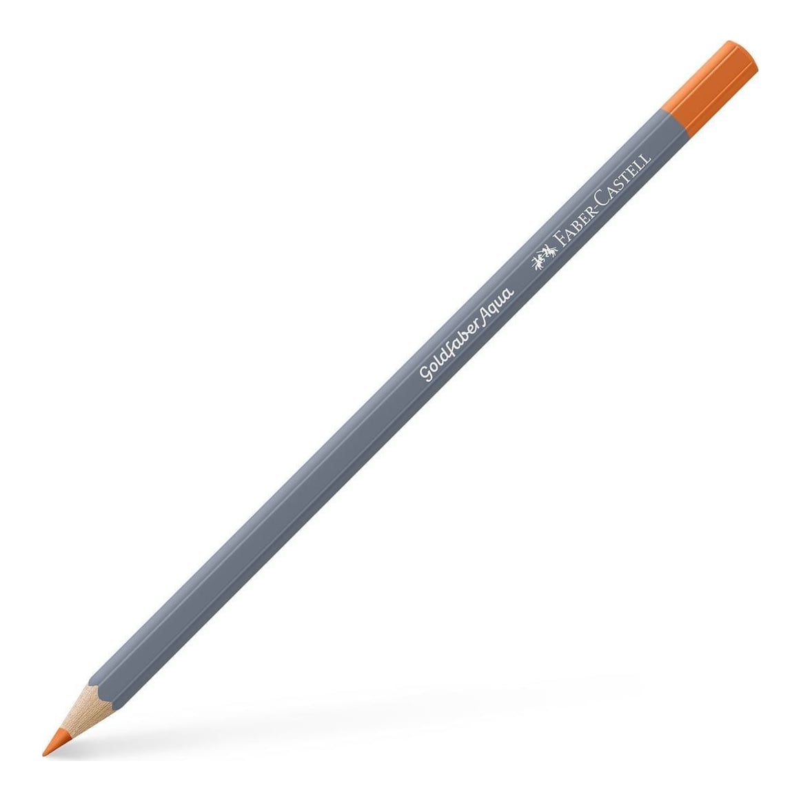 Faber-Castell Creion Colorat Aquarelle Portocaliu Cadmium Inchis 115 Goldfaber