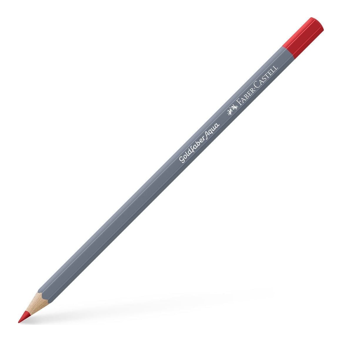 Creion Colorat Aquarelle Rosu Pal 121 Goldfaber Faber-castell