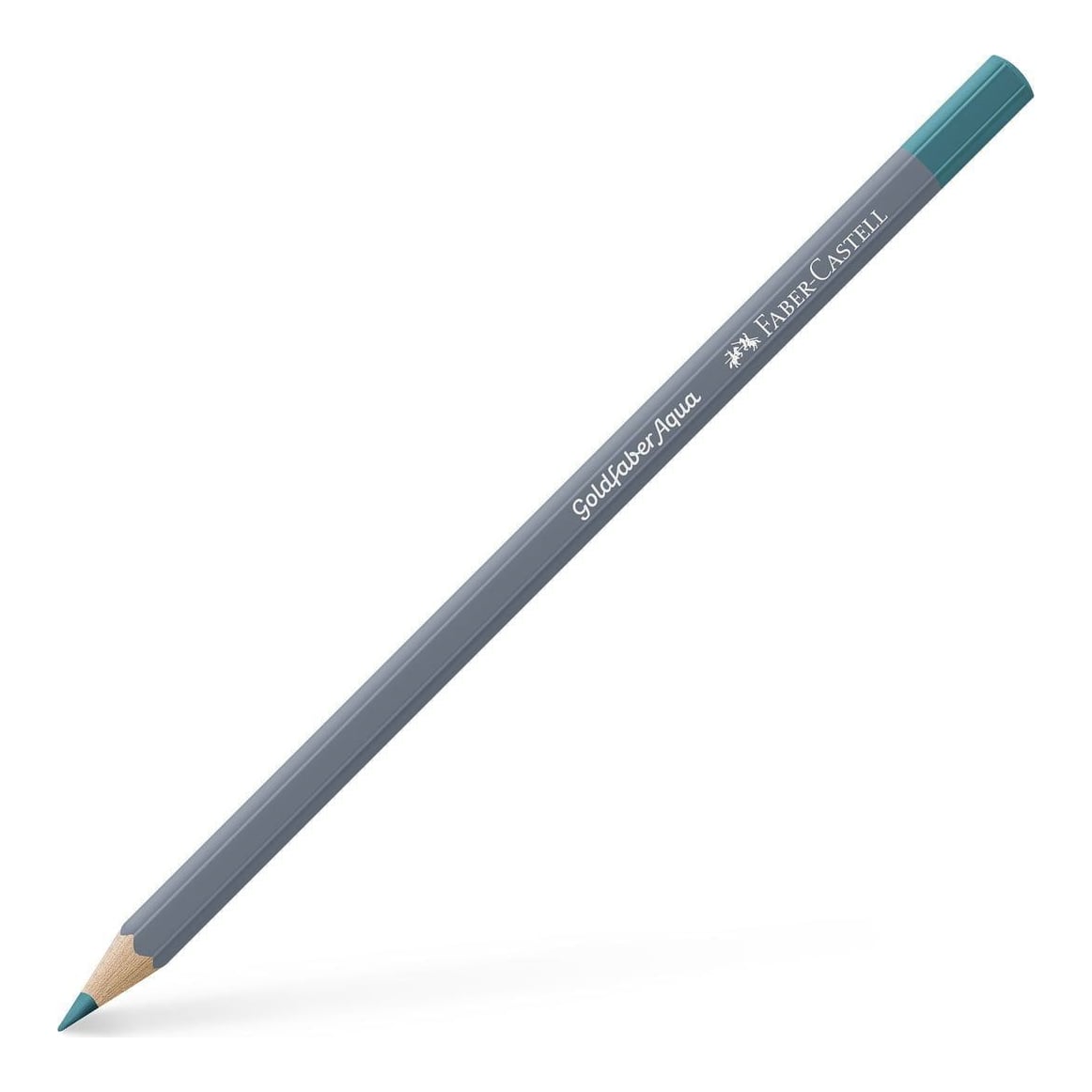 Faber-Castell Creion Colorat Aquarelle Turcoaz Cobalt Deschis 154 Goldfaber Fa