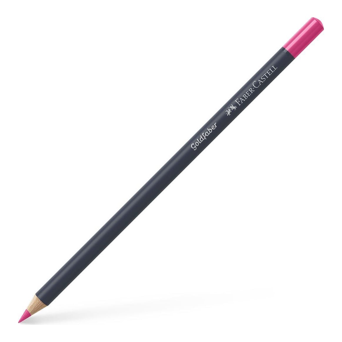 Creion Colorat Fucsia 123 Goldfaber Faber-castell