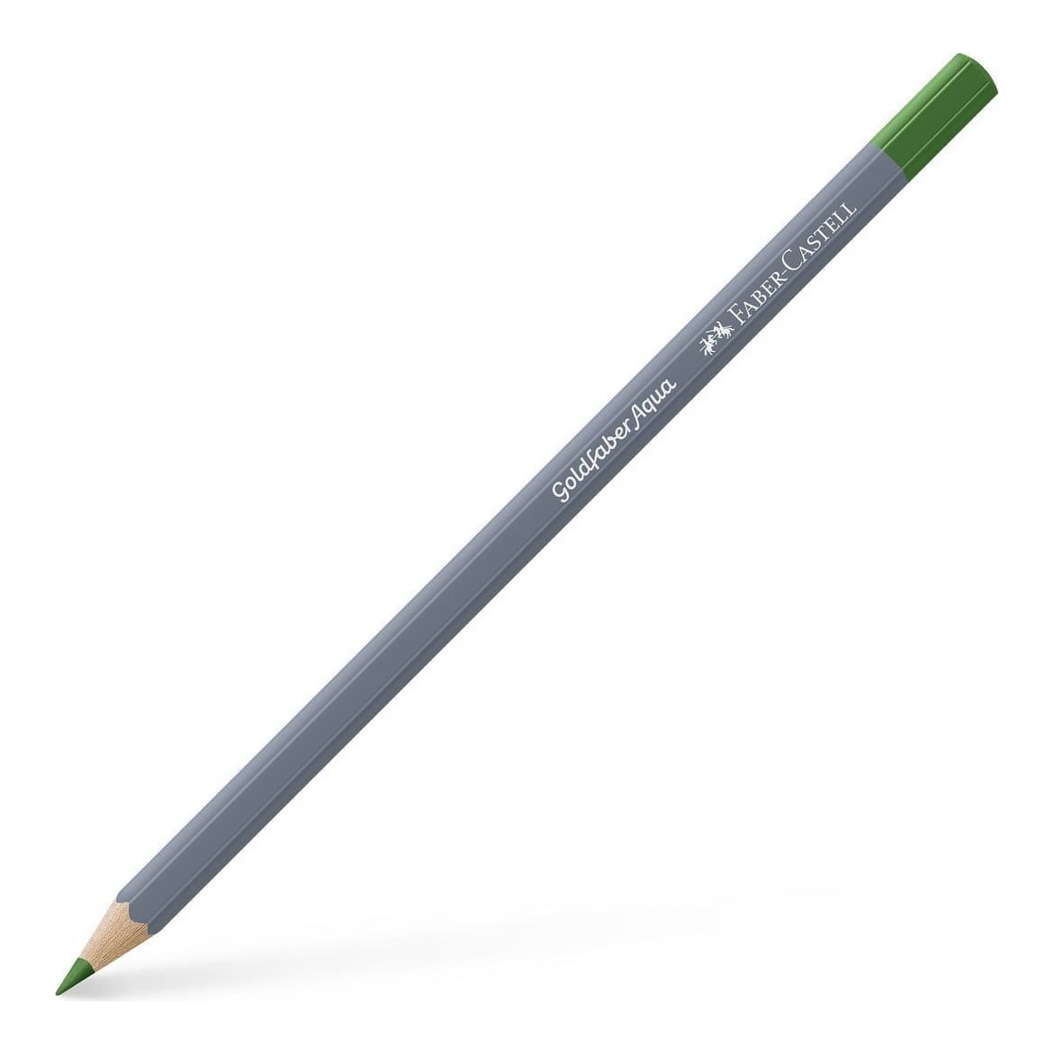 Faber-Castell Creion Colorat Aquarelle Verde Permanent 266 Goldfaber Faber-cas