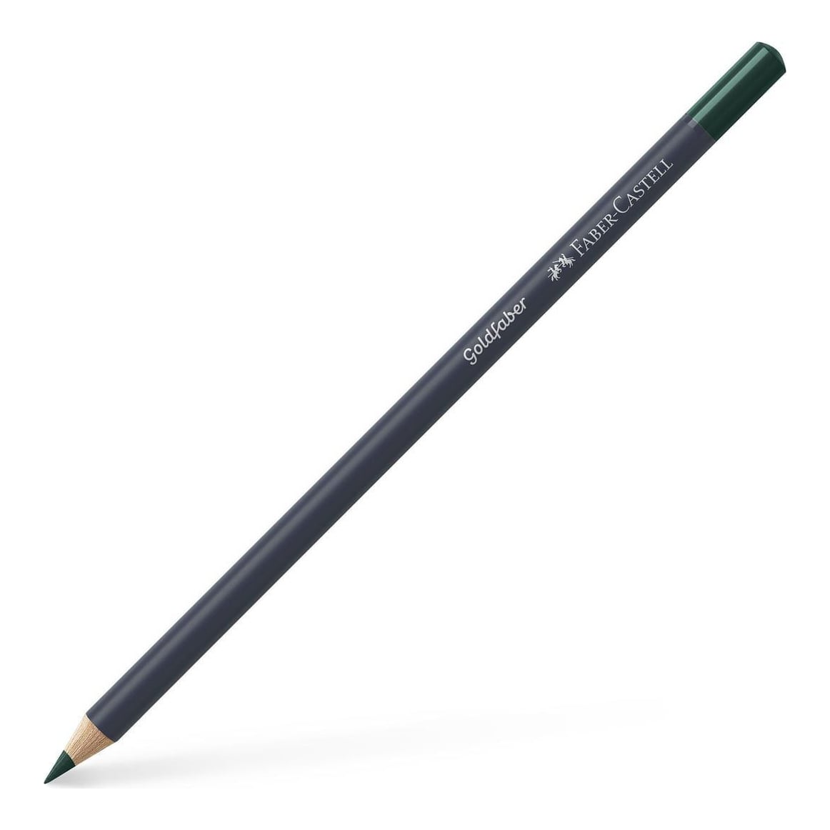 Creion Colorat Verde Cobalt Aprins 158 Goldfaber Faber-castell