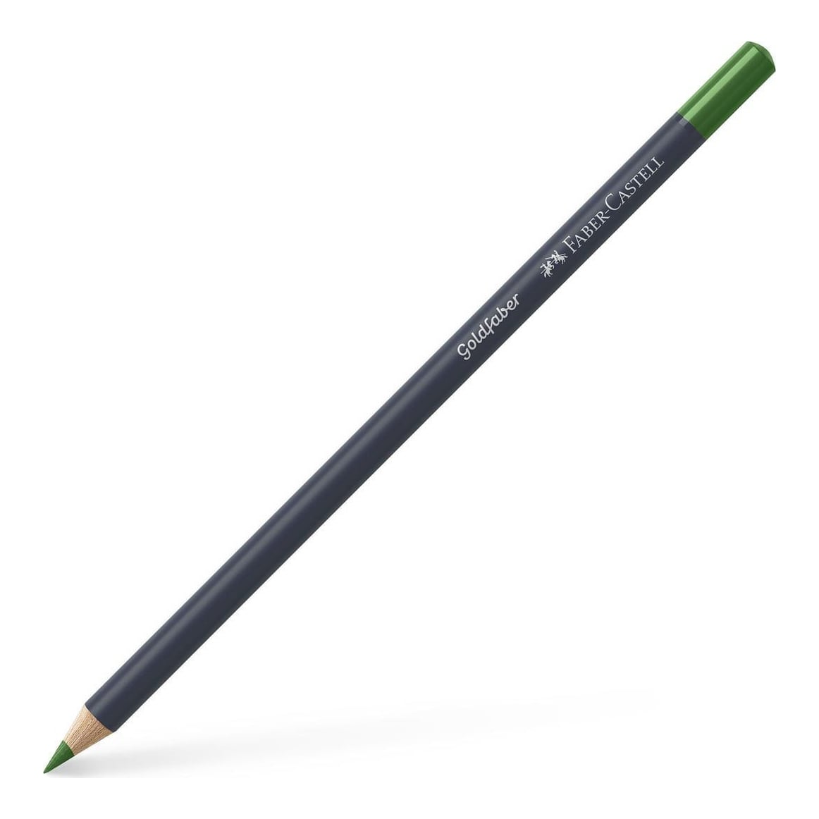Creion Colorat Verde Permanent 266 Goldfaber Faber-castell
