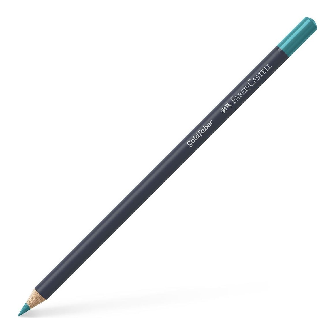 Creion Colorat Verde Cobalt 156 Goldfaber Faber-castell