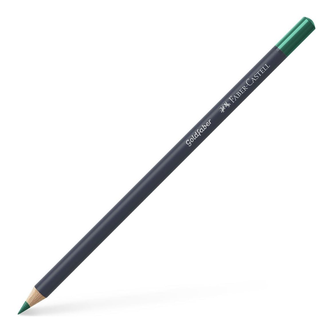 Creion Colorat Verde Phtalo 161 Goldfaber Faber-castell