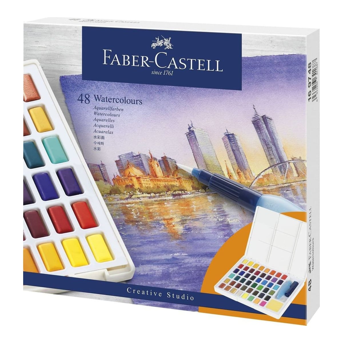 Acuarele 48 Culori Creative Studio Faber-castell