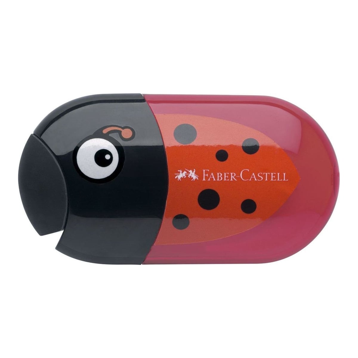 Ascutitoare Cu Radiera Buburuza Faber-castell