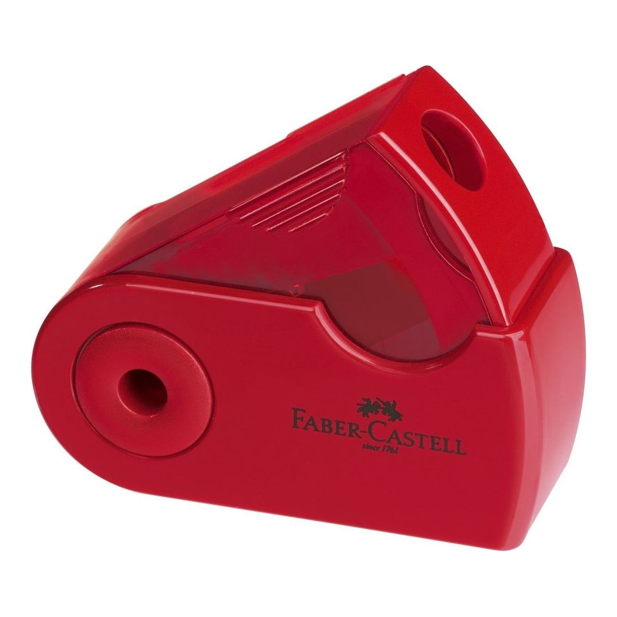 Faber-Castell Ascutitoare Plastic Simpla Sleeve-mini Rosie/Albastra Faber-cast