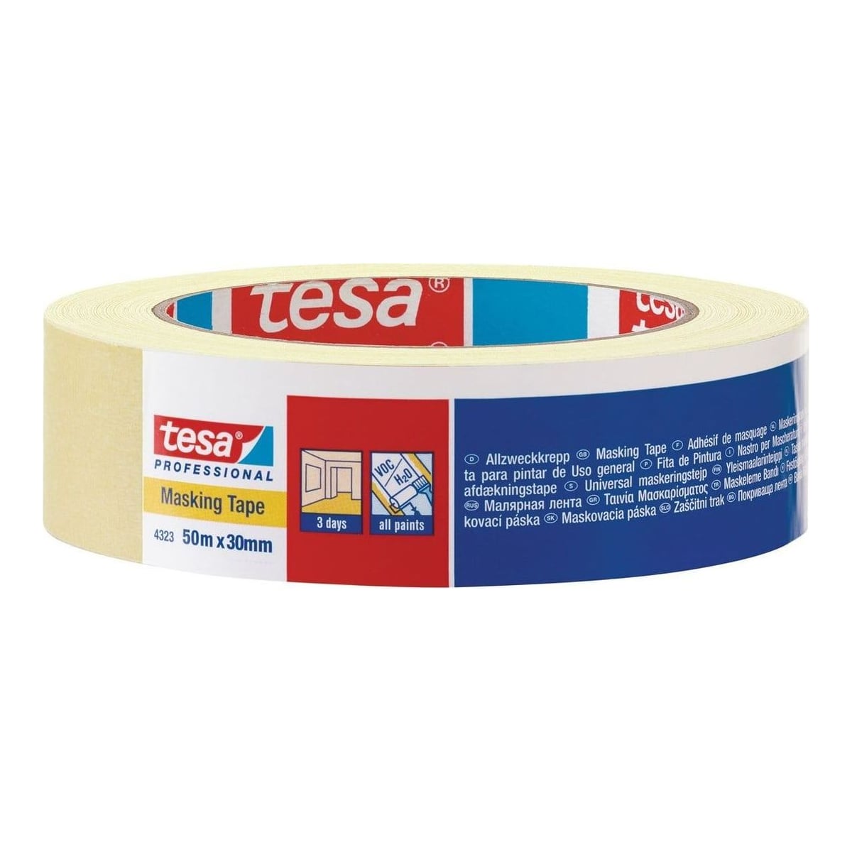 Banda Adeziva Mascare Hartie 50M*30MM Tesa