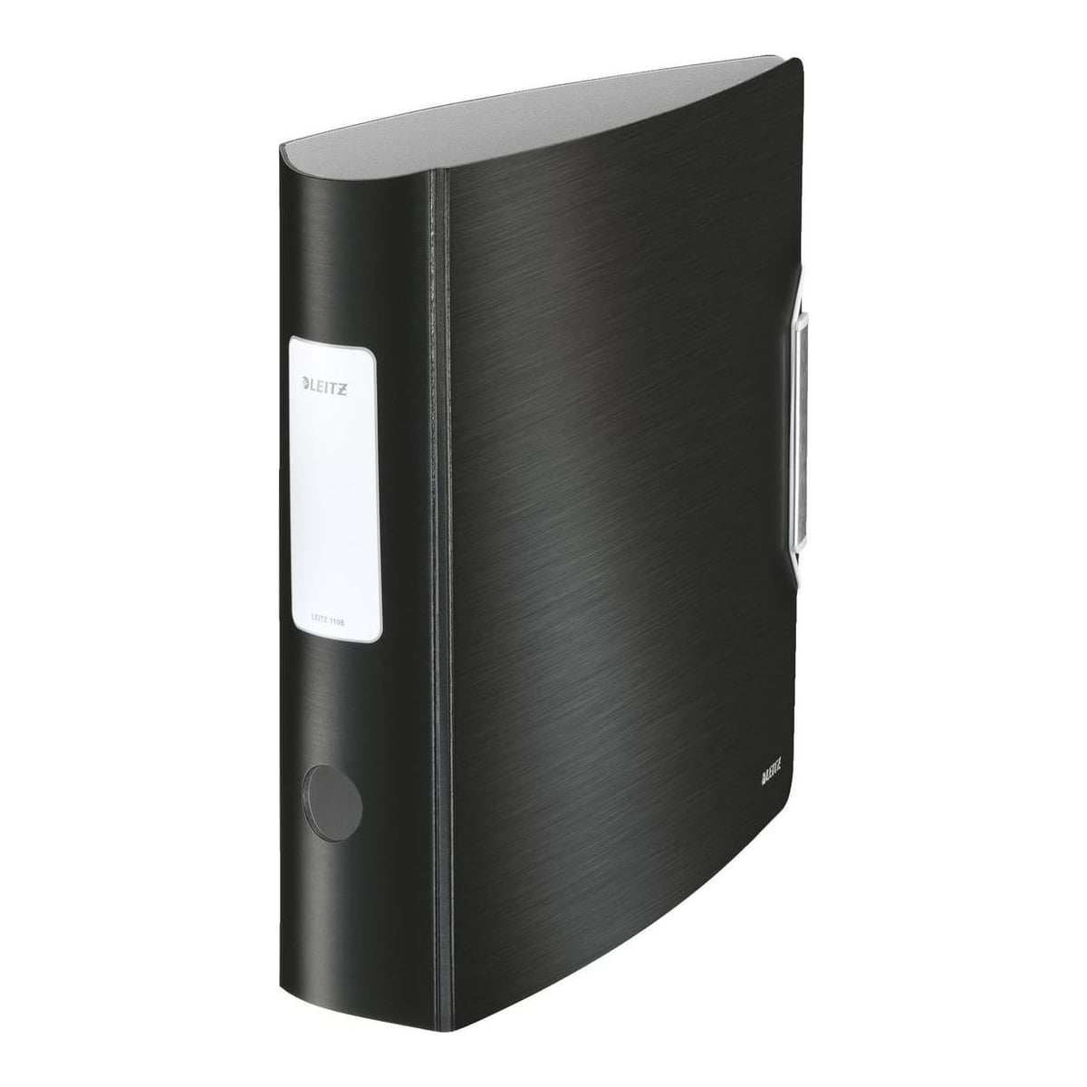 Leitz Biblioraft Plastifiat 7.5CM 180GRADE Negru Satin Active Style Le