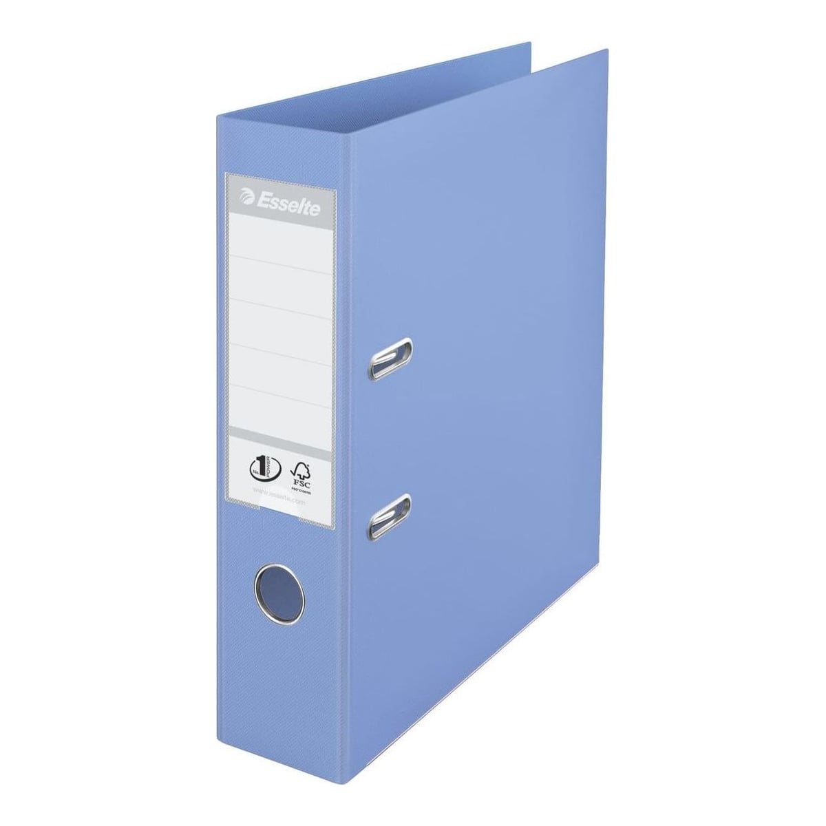 Biblioraft Plastifiat Int-ext 7.5CM Albastru Deschis NR1 Esselte