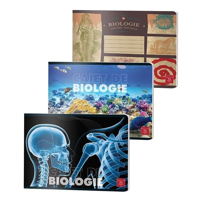 Caiet Biologie 24 File Color Pigna