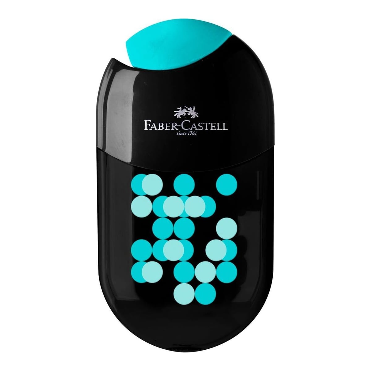 Ascutitoare Cu Radiera Two Tone Negru Cul Asortate 2022 Faber-castell