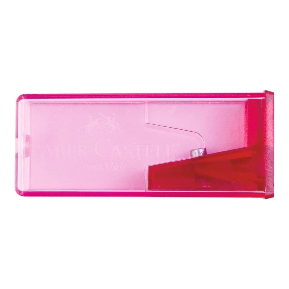 Faber-Castell Ascutitoare Plastic Cu Container Culori Fluorescente Faber-caste