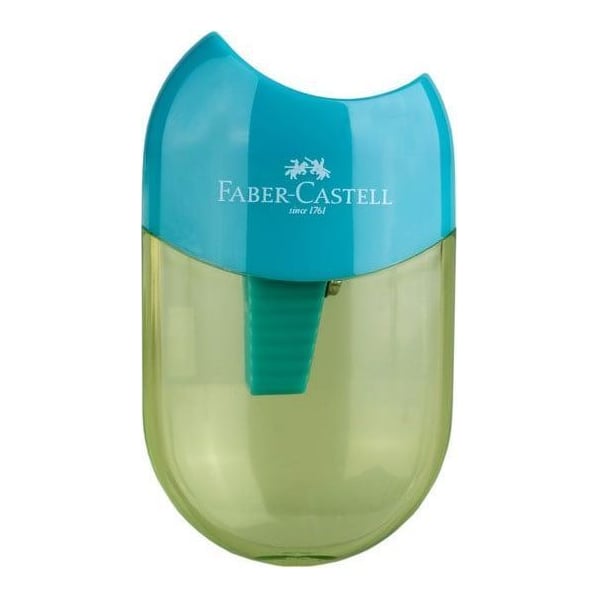 Faber-Castell Ascutitoare Plastic Simpla Cu Container Apple Trend 2019 Faber