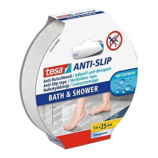 Banda Adeziva Antialunecare Baie&dus 5M*25MM Tesa