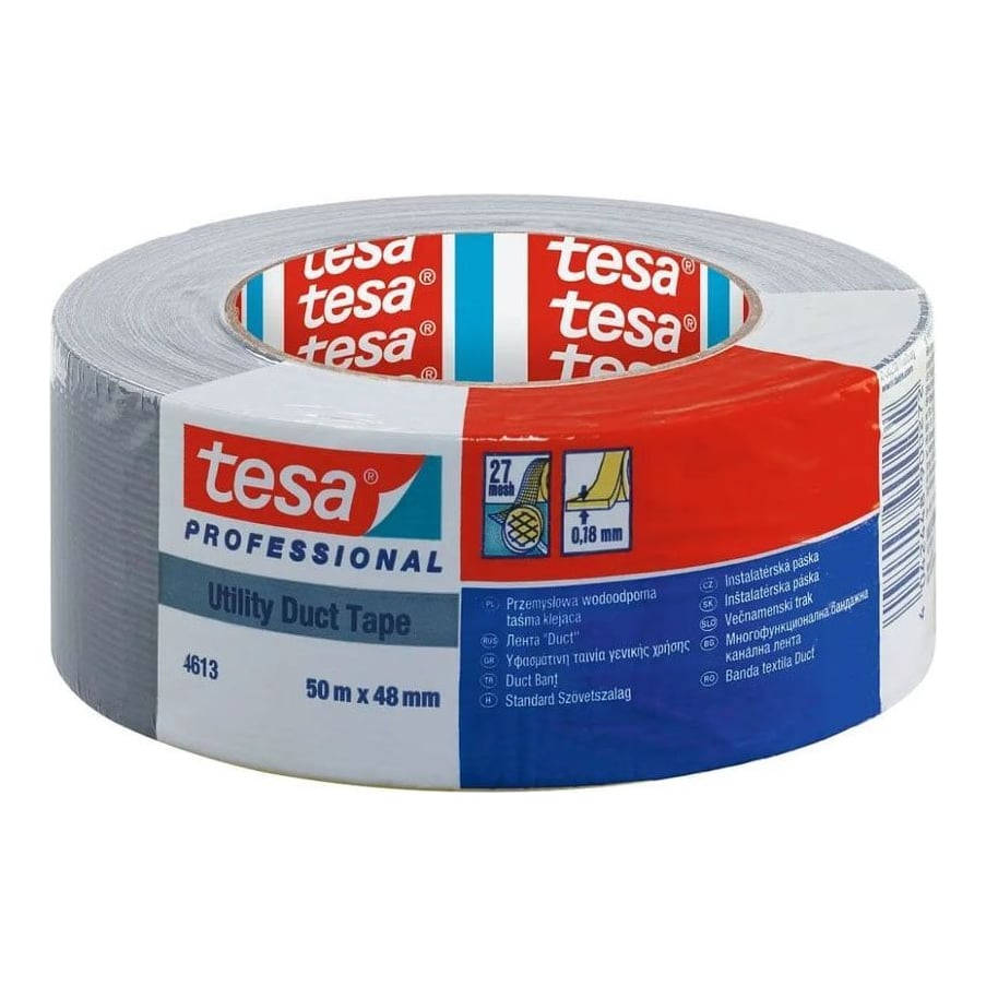 Tesa Banda Adeziva Duct Tape Argintie 50M*48MM