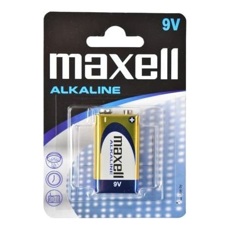 Baterii 9V Alcaline Maxell