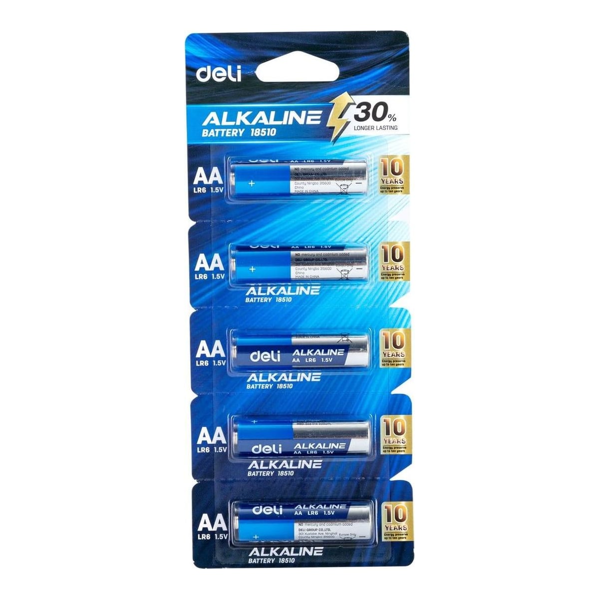 Baterii R6(AA) Alcaline Blister 1 Buc Deli