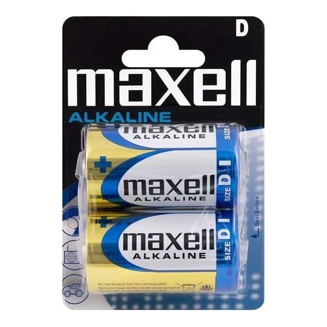 Baterii R20(D) Alcaline 2BUC/Set Maxell