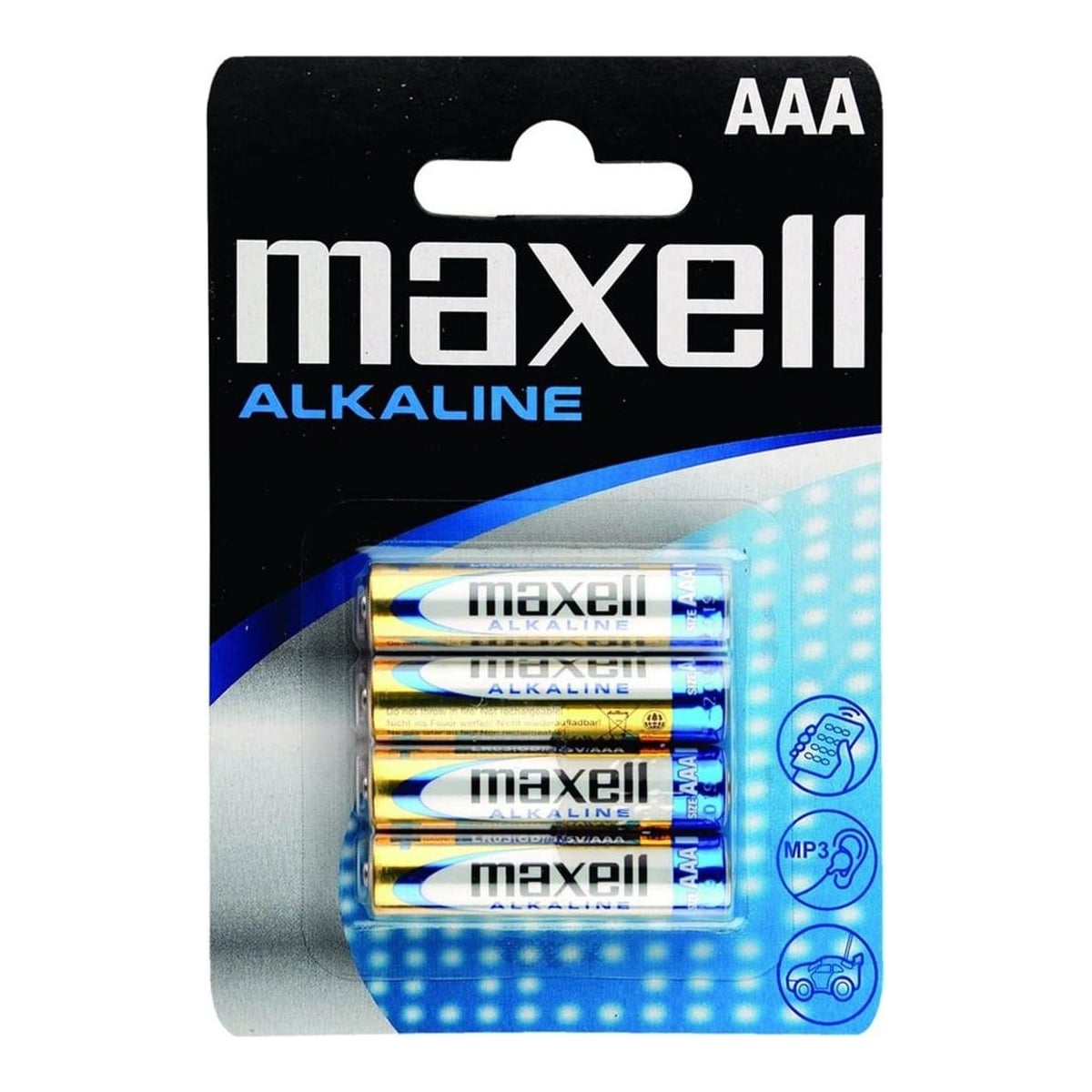 Baterii R3 (aaa) 1.5V Alcaline 4BUC/Blister Maxell