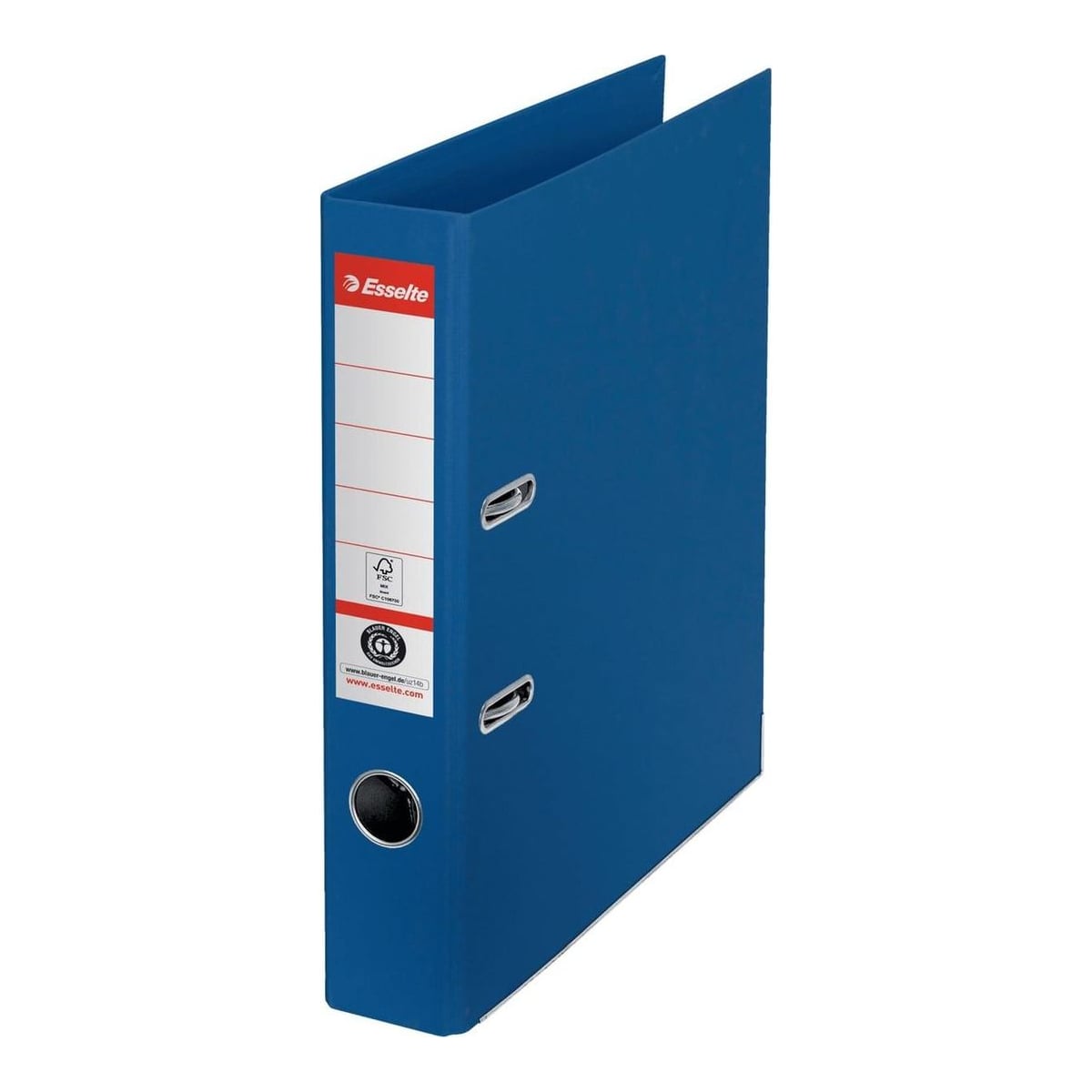 Biblioraft Carton Reciclat 5CM Albastru NR1 Power Fsc Esselte