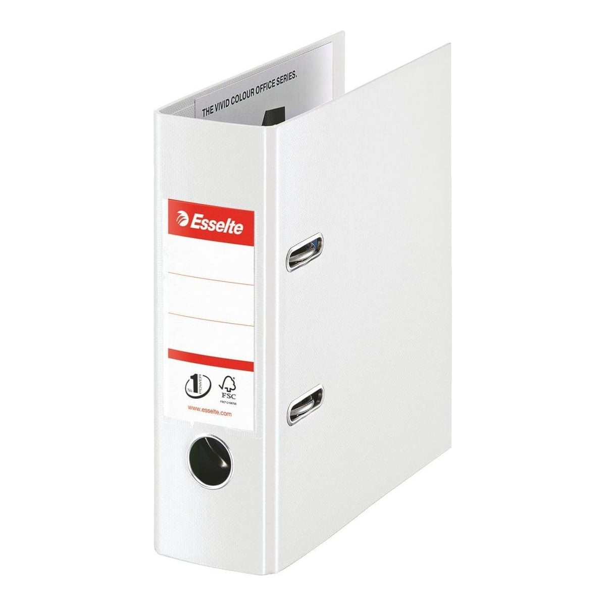 Biblioraft Plastifiat Int-ext A5 7.5CM Alb NR1 Power Esselte
