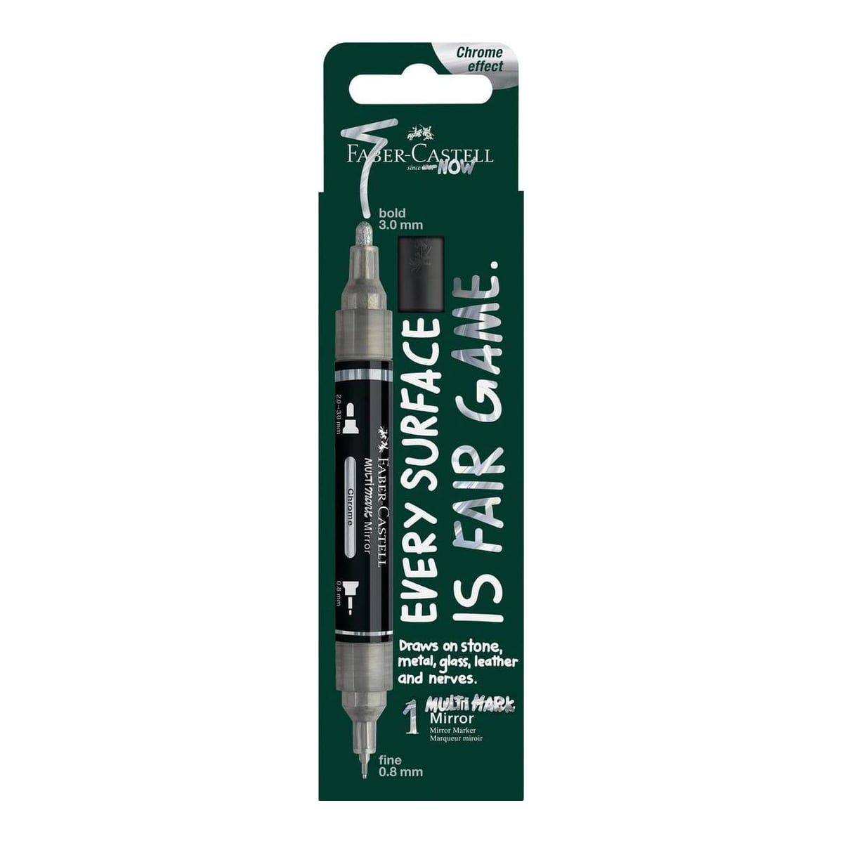 Blister Marker Acrilic Multimark Cul. 551 Efect Oglinda Faber-castell