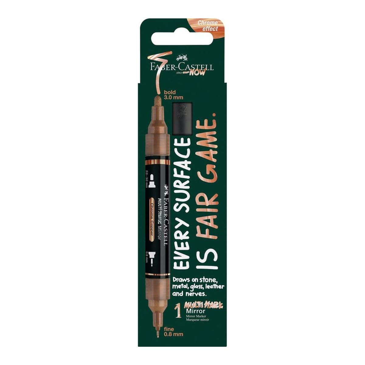Blister Marker Acrilic Multimark Cul. 552 Cupru Efect Oglinda Faber-castell