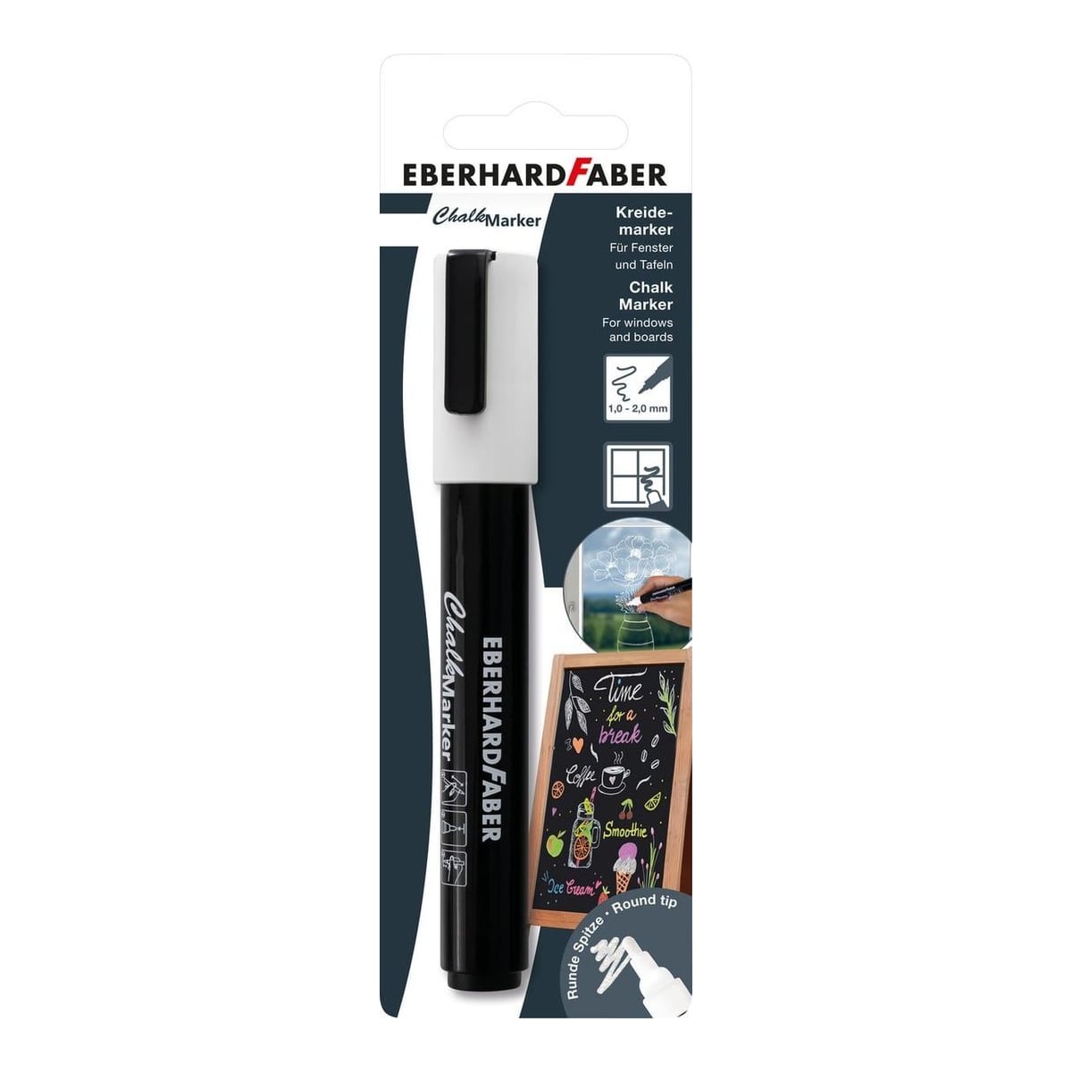Blister Marker Creta Alb Eberhard Faber