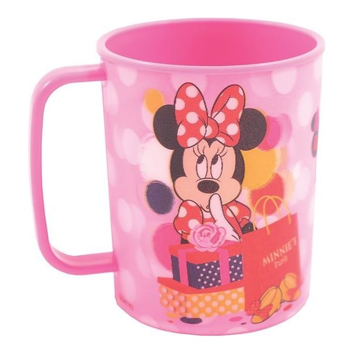 Cana Plastic 325 Ml Minnie Pigna